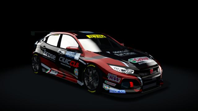 BTCC Honda Civic Type R FK8 for Assetto Corsa