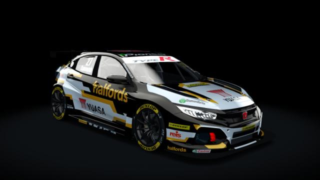 BTCC Honda Civic Type R FK8 for Assetto Corsa