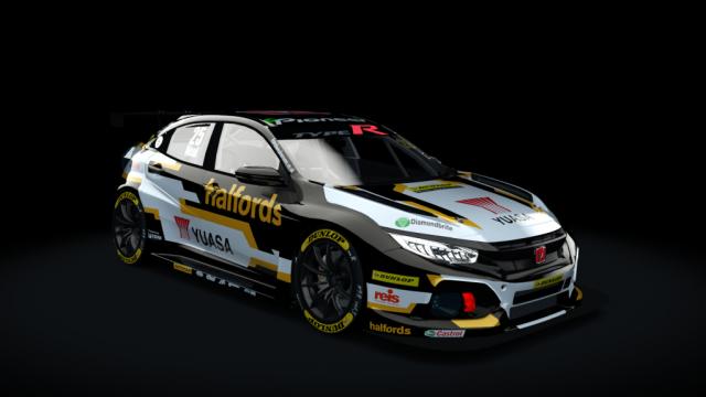 BTCC Honda Civic Type R FK8 for Assetto Corsa