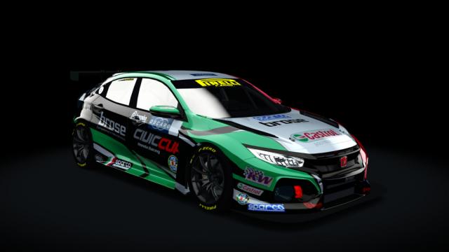 BTCC Honda Civic Type R FK8 for Assetto Corsa