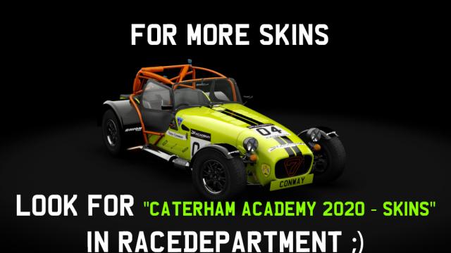 Caterham Academy 2020 for Assetto Corsa