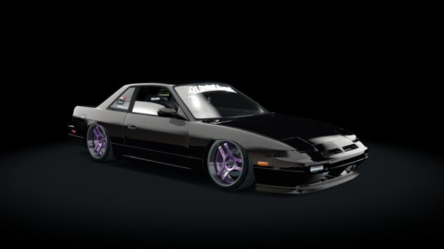 Nissan 240sx Coupe Team Effort for Assetto Corsa