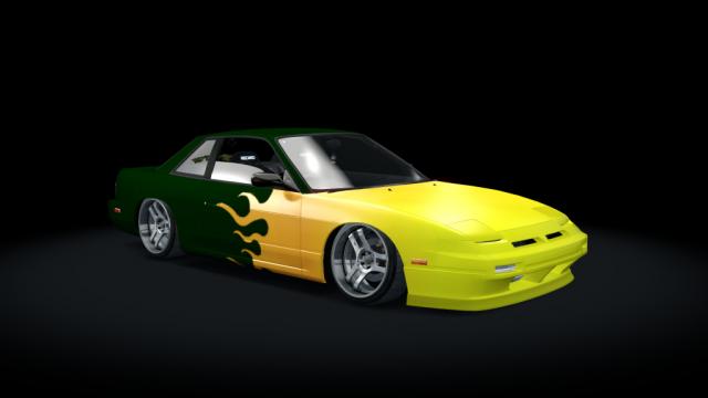 Nissan 240sx Coupe Team Effort for Assetto Corsa