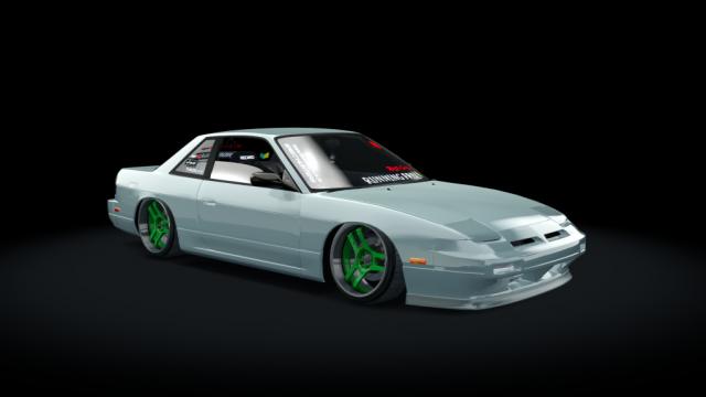 Nissan 240sx Coupe Team Effort for Assetto Corsa