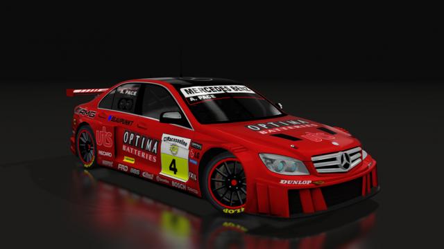 Mercedes C200 Extreme RWD для Assetto Corsa