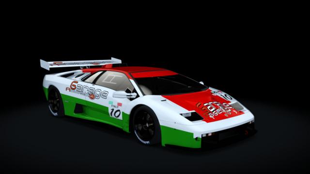 Lamborghini Diablo GTR for Assetto Corsa