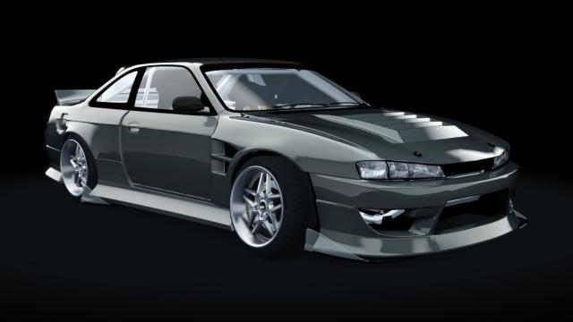 CS Nissan S14 RB25DET Litteral для Assetto Corsa