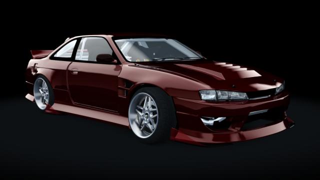 CS Nissan S14 RB25DET Litteral для Assetto Corsa