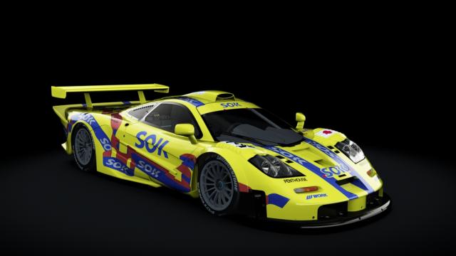 McLaren F1 GTR Longtail for Assetto Corsa