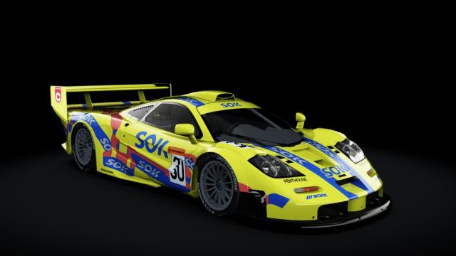 McLaren F1 GTR Longtail for Assetto Corsa