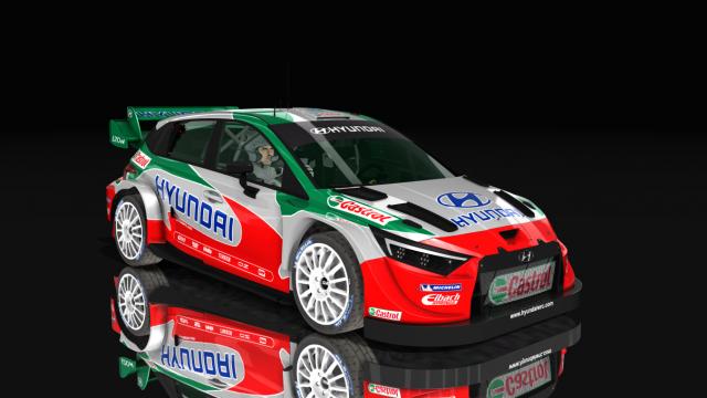 Hyundai I20 Rally1 2022 for Assetto Corsa