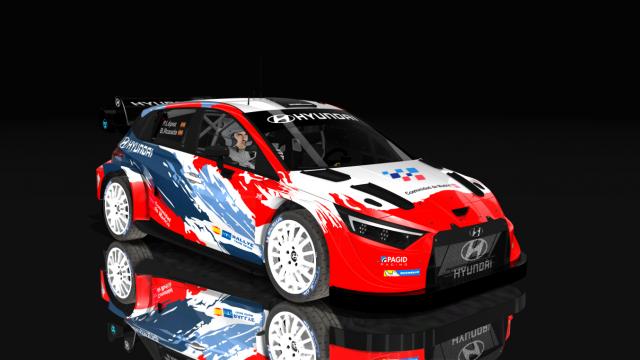 Hyundai I20 Rally1 2022 for Assetto Corsa