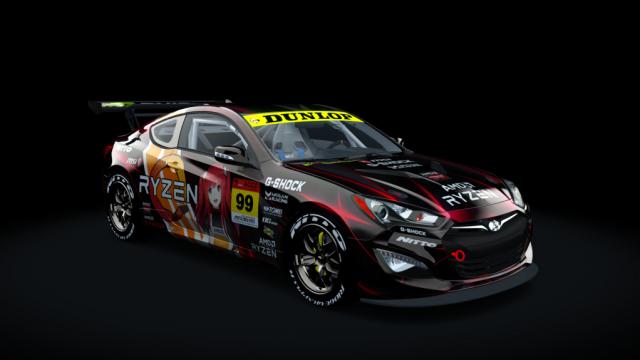 Hyundai Genesis Coupe GT4 for Assetto Corsa