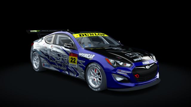 Hyundai Genesis Coupe GT4 for Assetto Corsa