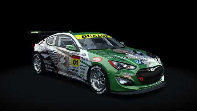 Hyundai Genesis Coupe GT4 for Assetto Corsa