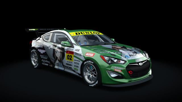 Hyundai Genesis Coupe GT4 for Assetto Corsa