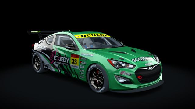 Hyundai Genesis Coupe GT4 for Assetto Corsa