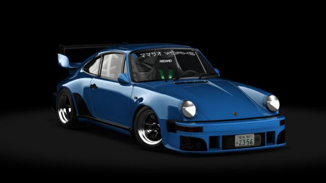 湾岸 Porsche 930 Turbo Mamasao Works for Assetto Corsa