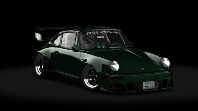 湾岸 Porsche 930 Turbo Mamasao Works for Assetto Corsa