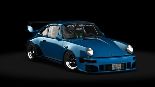 湾岸 Porsche 930 Turbo Mamasao Works