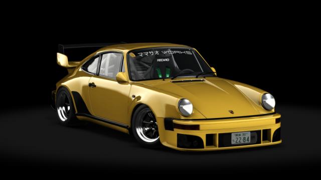 湾岸 Porsche 930 Turbo Mamasao Works for Assetto Corsa