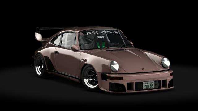 湾岸 Porsche 930 Turbo Mamasao Works for Assetto Corsa