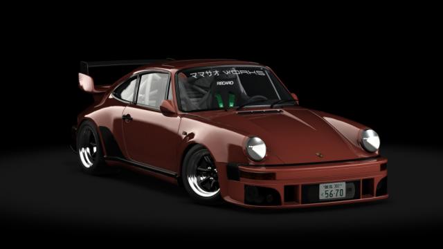 湾岸 Porsche 930 Turbo Mamasao Works for Assetto Corsa