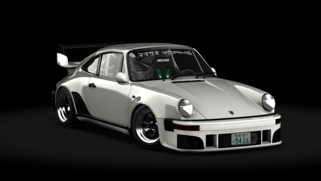 湾岸 Porsche 930 Turbo Mamasao Works for Assetto Corsa