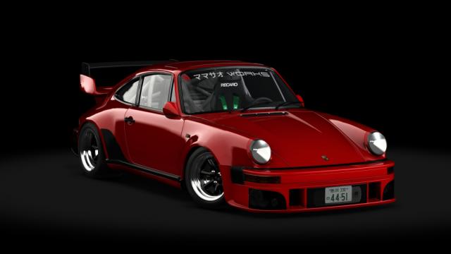 湾岸 Porsche 930 Turbo Mamasao Works for Assetto Corsa