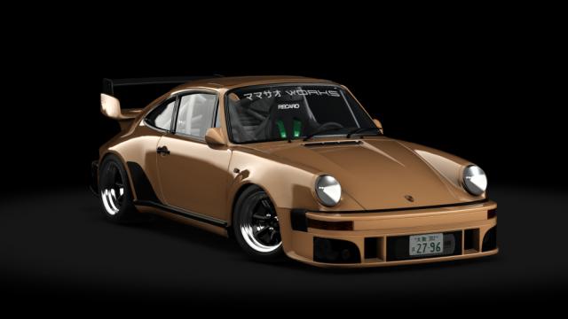 湾岸 Porsche 930 Turbo Mamasao Works for Assetto Corsa