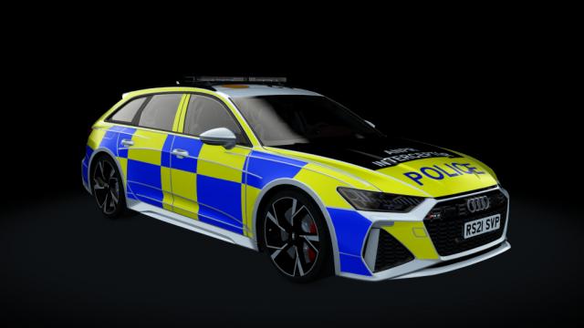 Audi RS6 2021 UK POLICE