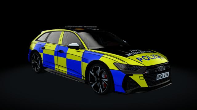 Audi RS6 2021 UK POLICE for Assetto Corsa