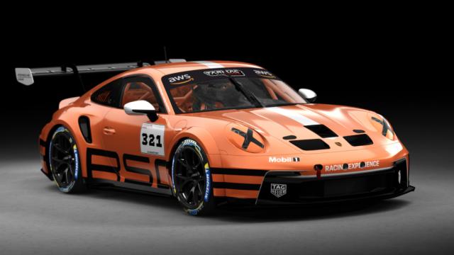 Porsche 911 GT3 Cup 992 для Assetto Corsa