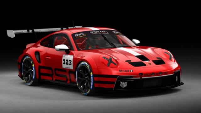 Porsche 911 GT3 Cup 992 для Assetto Corsa