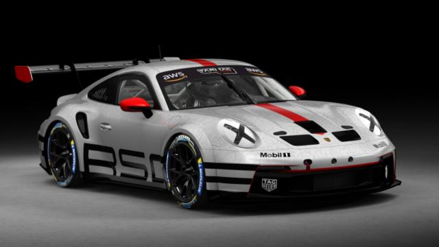 Porsche 911 GT3 Cup 992 для Assetto Corsa