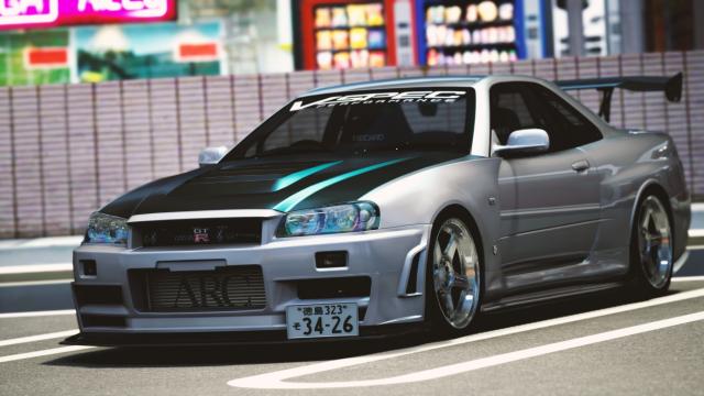 Nissan Skyline GT-R R34 V-SPEC Performance