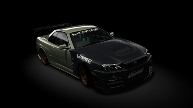 Nissan Skyline GT-R R34 V-SPEC Performance for Assetto Corsa