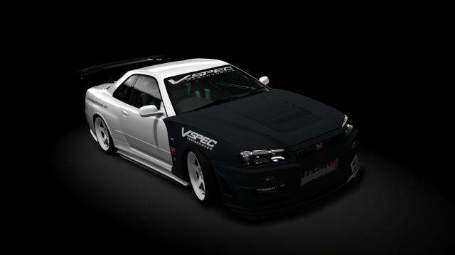 Nissan Skyline GT-R R34 V-SPEC Performance for Assetto Corsa