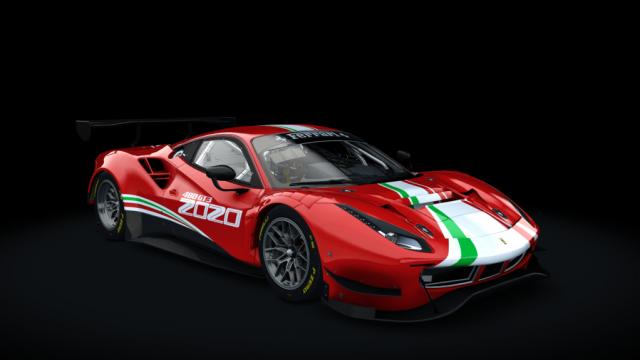 Ferrari 488 GT3 ACC Sprint для Assetto Corsa