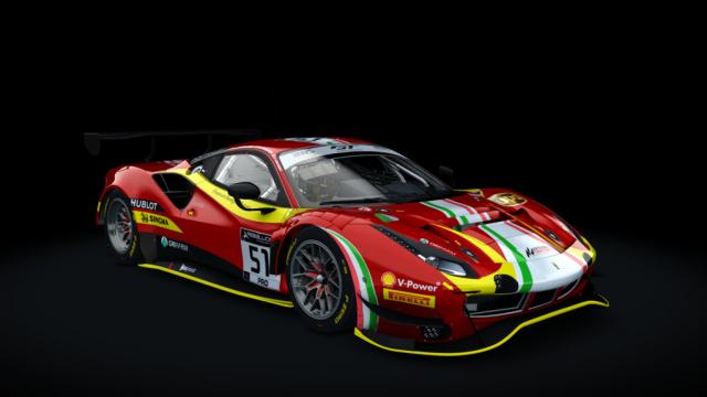 Ferrari 488 GT3 ACC Sprint для Assetto Corsa