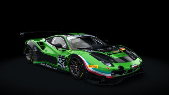 Ferrari 488 GT3 ACC Sprint для Assetto Corsa