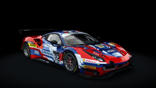 Ferrari 488 GT3 ACC Sprint для Assetto Corsa