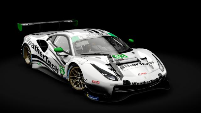Ferrari 488 GT3 ACC Sprint для Assetto Corsa