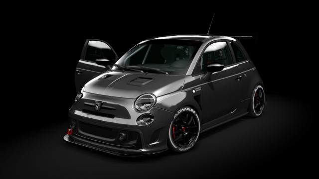 Abarth 595 Tracktool TD04rs for Assetto Corsa