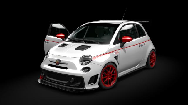 Abarth 595 Tracktool TD04rs for Assetto Corsa