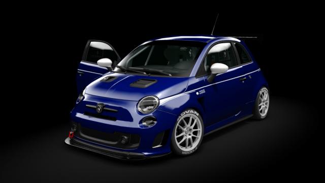 Abarth 595 Tracktool TD04rs for Assetto Corsa