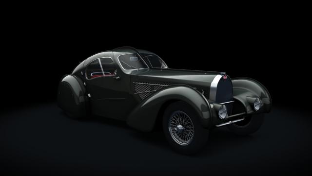 Bugatti Type57 Aerolithe для Assetto Corsa
