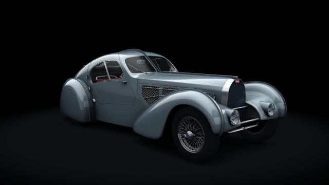 Bugatti Type57 Aerolithe для Assetto Corsa