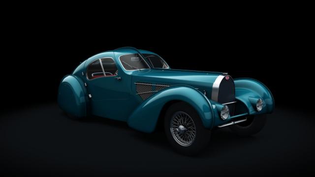 Bugatti Type57 Aerolithe для Assetto Corsa