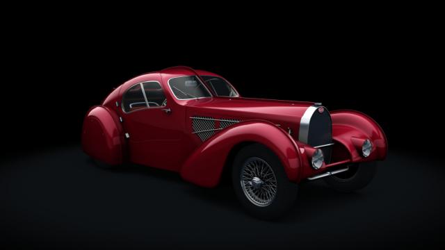 Bugatti Type57 Aerolithe для Assetto Corsa